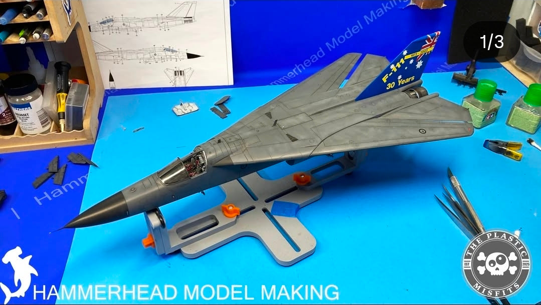 Model Airplane Stand 1/32 Scale Arm upgrade.